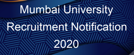 Mumbai University Recruitment 2020