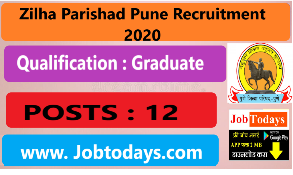 Zilha Parishad Pune Recruitment 2020