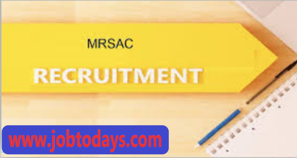 MRSAC Nagpur Recruitment 2020