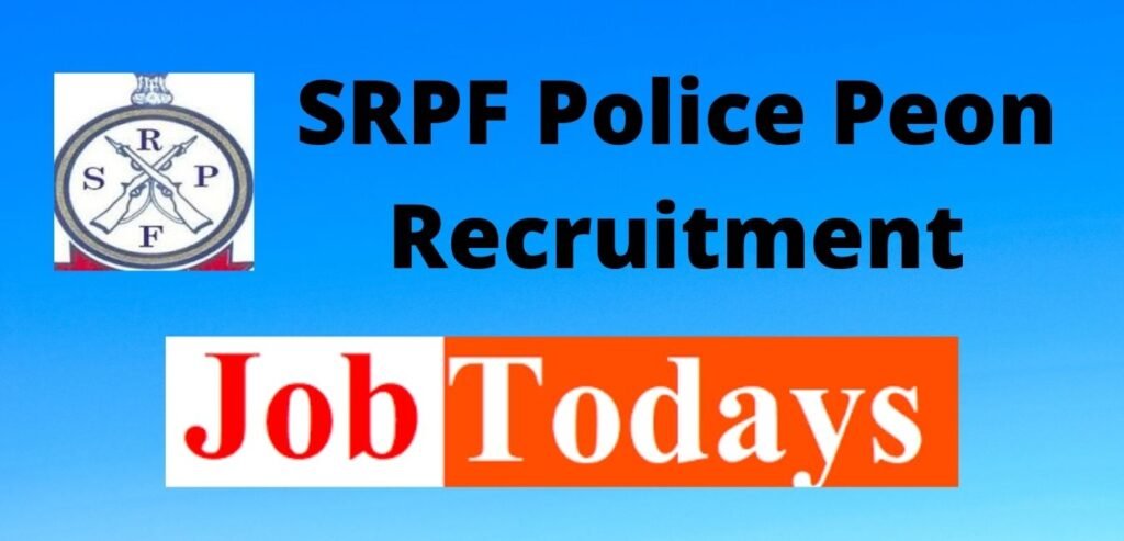 SRPF Group no. 1, Pune Armed Police Peon Recruitment