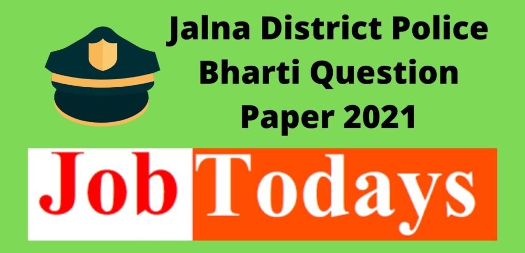 Jalna District Police Bharti Question Paper 2021