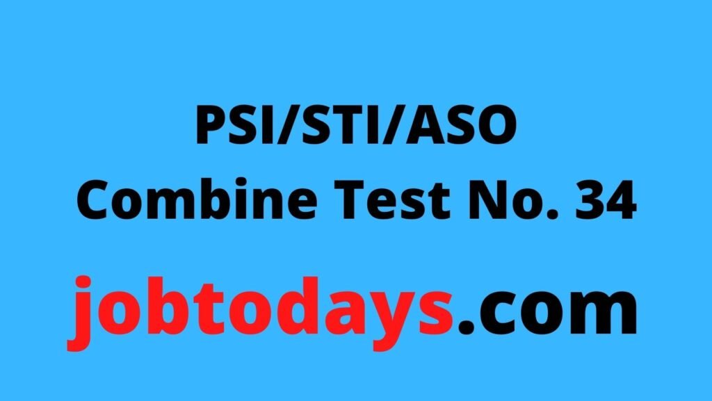 PSI/STI/ASO Combine Test No. 34