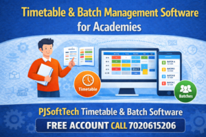 Timetable & Batch Management Software for Academies