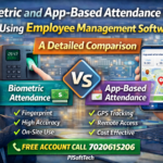 Biometric and App-Based Attendance Tracking Using Employee Management Software