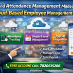 Leave and attendance management made easy with clod-based employee management software
