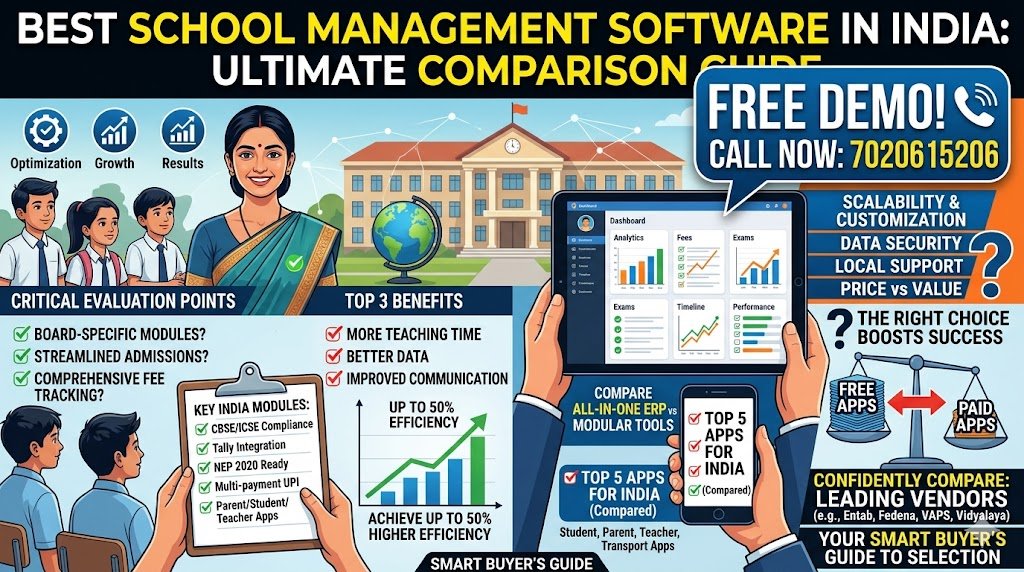 Best School Management Software in India