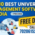Top 10 Best University Management Software in India(Free Demo + Pricing)