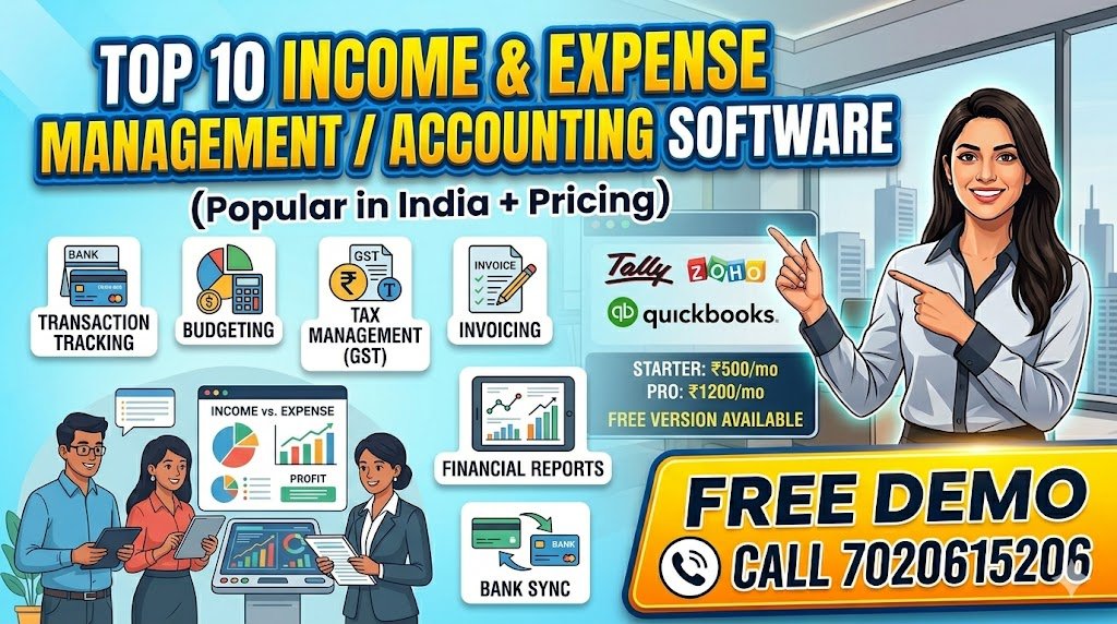 Managing Income Website Top 10 Income & Expense Management / Accounting Software Popular in ...
